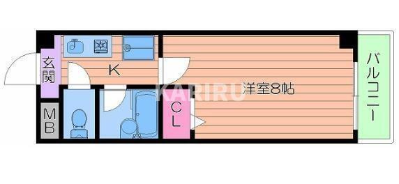 アーバン千林A棟の間取り