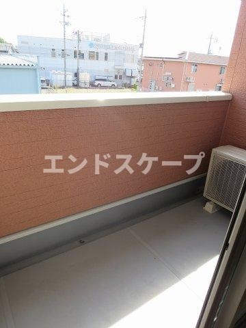 アリエッタⅢのバルコニー|高崎、前橋のお部屋探しはエンドスケープまで！お客様の理想お聞かせ下さい♪