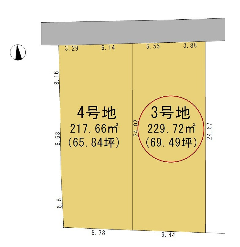 高崎市貝沢町売地