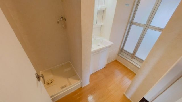 スカイヒルズの独立洗面台