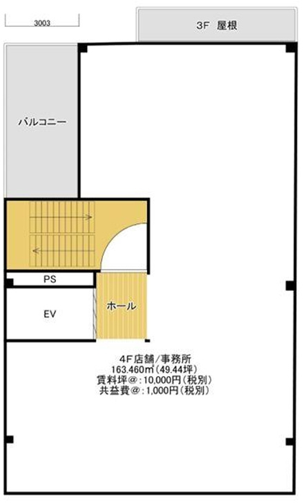 なかもずメディカルビルの間取り
