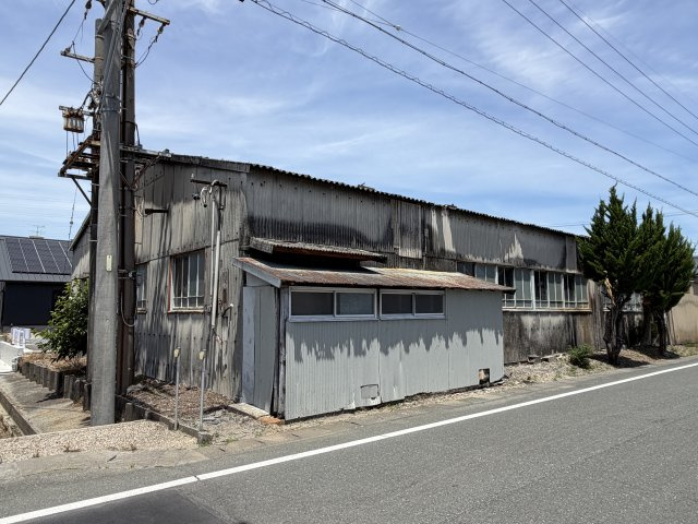磐田市上新屋貸工場の外観