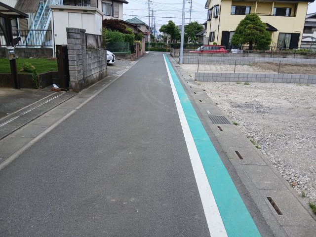 リーブルガーデン．S　熊谷拾六間第７　の前面道路含む現地写真|現地前面道路（2026年06月02日）撮影