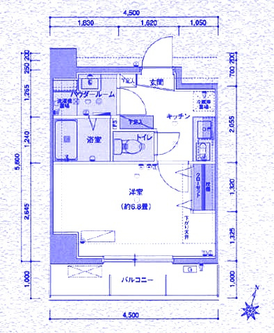 バージュアル浦和ウエストの間取り