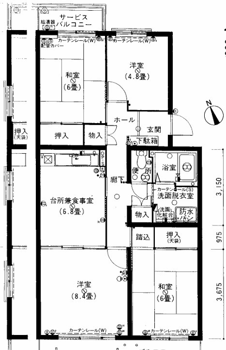 【間取り】の画像