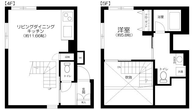 【間取り】 | ブライト住吉