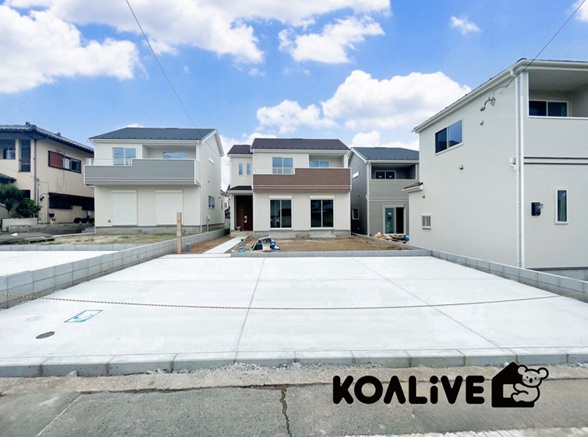 【外観】 | 高崎市片岡町2丁目　新築住宅 | 現地ご案内ツアー開催中！早朝やお仕事帰りのご見学にもすぐ対応致します！見学ご予約はコアライブまでお気軽にお問い合わせ下さい！