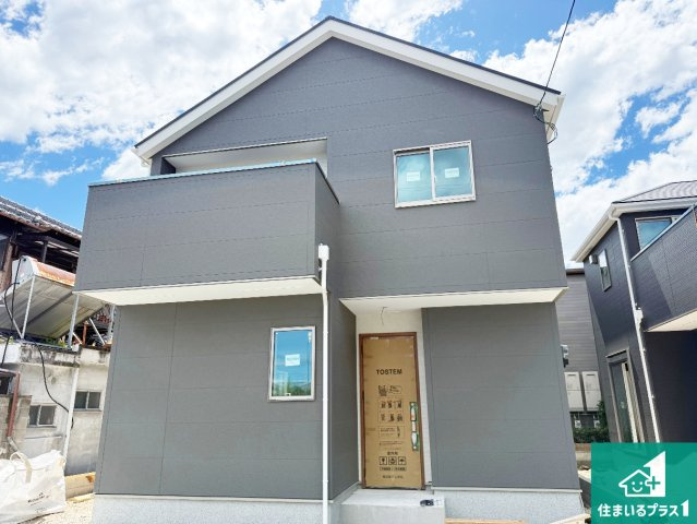 大阪狭山市茱萸木　第1期　新築一戸建ての外観|現在の進捗状況です！順調に作業進行中、完成が待ち遠しいです！詳細の間取り等、お気軽にお問い合わせください！