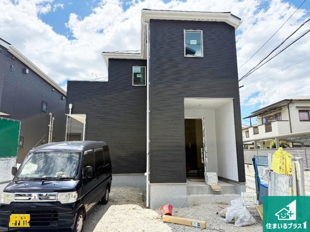 大阪狭山市茱萸木　第1期　新築一戸建ての外観|現在建築中！落ち着いた街並みで新生活を始めることが出来そう！周辺の物件も併せてご紹介させて頂きます！