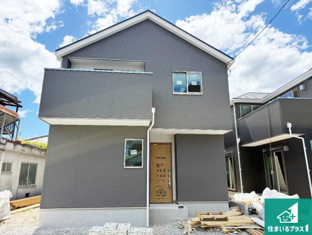 大阪狭山市茱萸木　第1期　新築一戸建ての外観|現在の進捗状況です！順調に作業進行中、完成が待ち遠しいです！詳細の間取り等、お気軽にお問い合わせください！