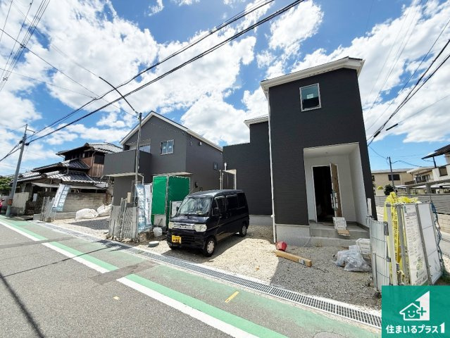大阪狭山市茱萸木　第1期　新築一戸建ての外観|現在建築中！落ち着いた街並みで新生活を始めることが出来そう！周辺の物件も併せてご紹介させて頂きます！
