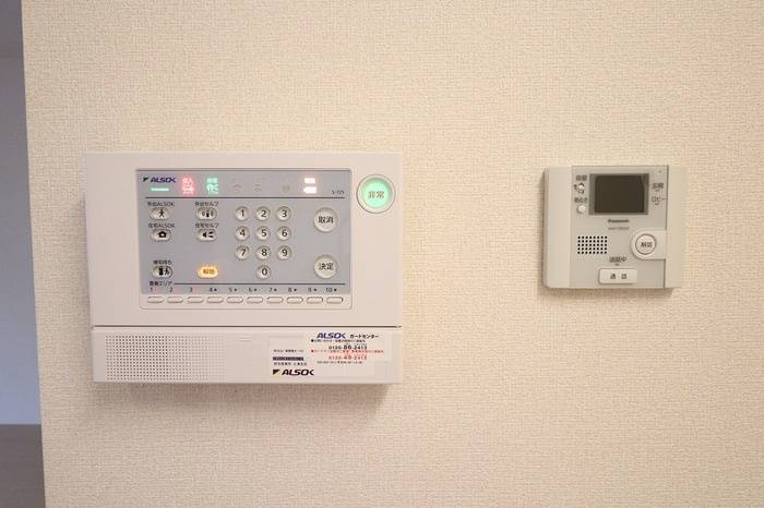 メゾンシャルマンのセキュリティ|ALSOKホームセキュリティ搭載