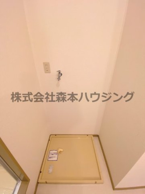 【設備】 | 　サニーハイツ香里園 | 室内洗濯機置き場です