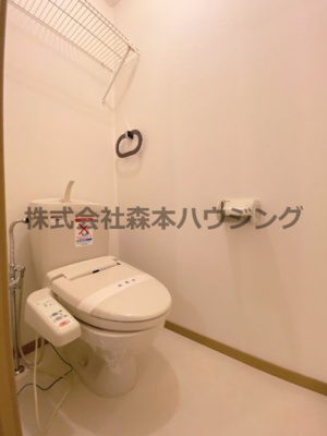 【トイレ】 | 　サニーハイツ香里園 | 落ち着いたトイレです