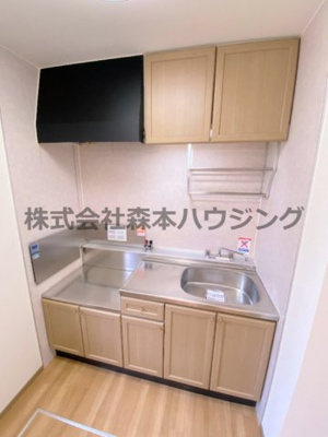 【キッチン】 | 　サニーハイツ香里園 | きれいなキッチンです