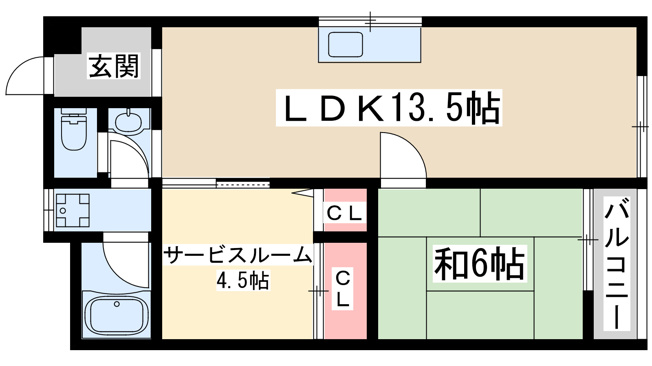 【間取り】 | 第2阿井マンション