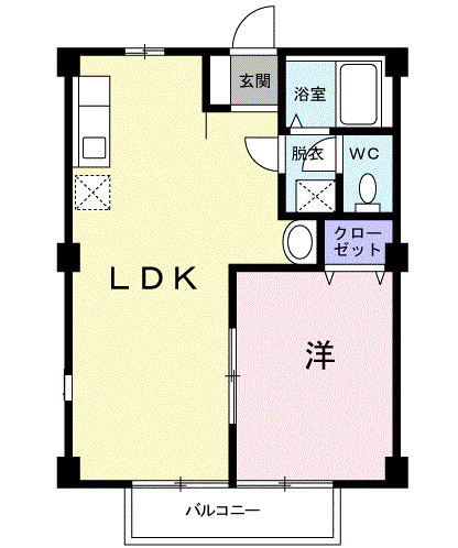 アルカンシェルの間取り|間取図