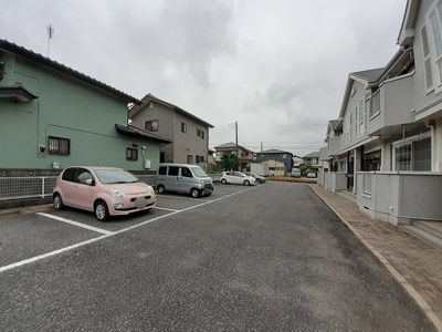 【駐車場】 | ソレアード・ホソヤ　Ａ | 駐車場