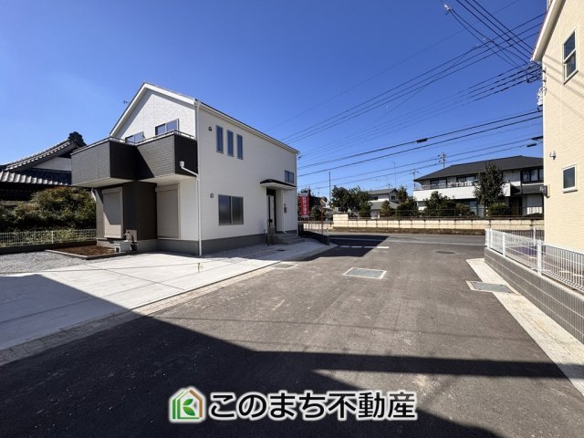 LiveleGarden.S下野市上大領の前面道路含む現地写真|前面道路含む現地写真