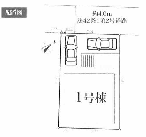 藤沢市善行10期　新築戸建全1棟の区画図