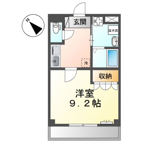 レジデンス（Ｒｅｓｉｄｅｎｃｅｓ）淵野辺の間取り