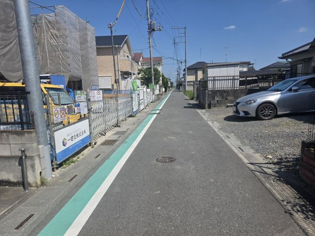 リーブルガーデン．S　熊谷拾六間第７　の前面道路含む現地写真|現地前面道路（2026年07月10日）撮影