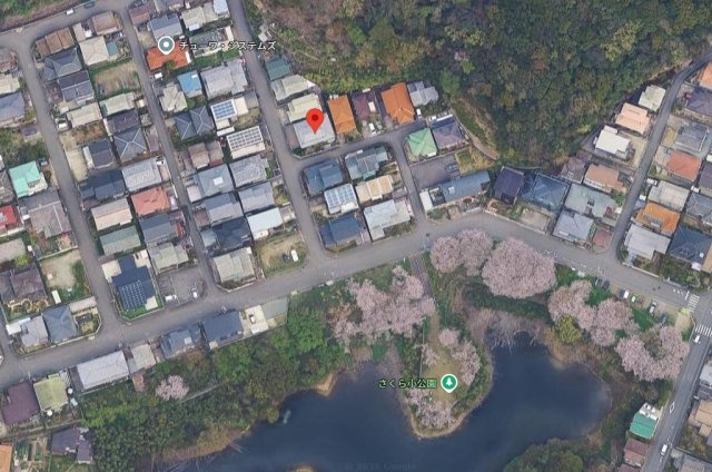 和歌山市園部の土地図