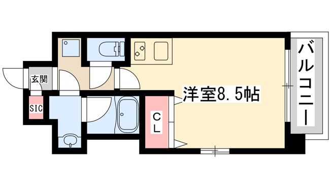 【間取り】 | プレサンス神崎川ファインブレス