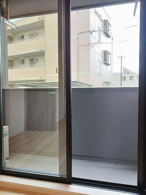 ブルーリバーのバルコニー