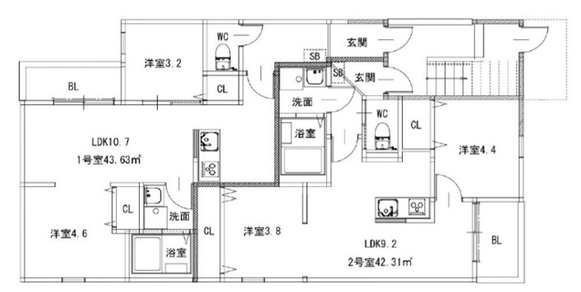 【間取り】 | リタリッチ姪浜南　★プライスホームなら仲介手数料が0円です！★