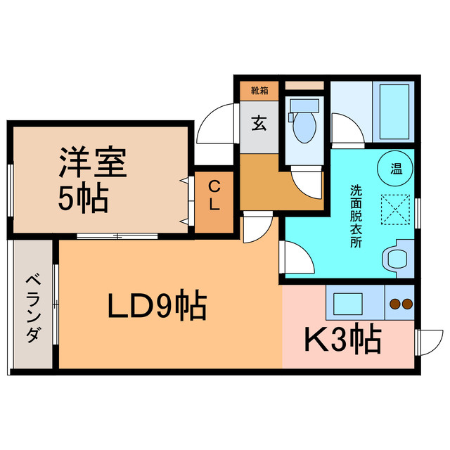 ファンタジアⅢの間取り