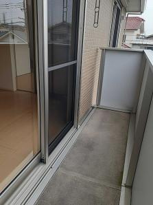 岸和田市西之内町のハイツのバルコニー|バルコニーがあります