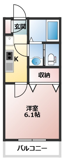 Raffine芝の間取り