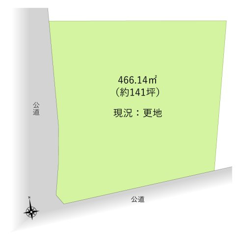 川越市大字鴨田の売地
