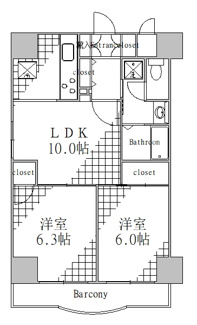 【間取り】 | 錦糸パーク・ヤマト