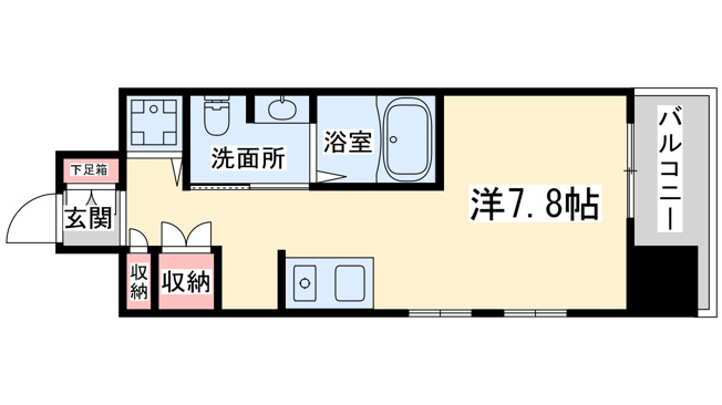【間取り】 | エスリード御堂筋梅田