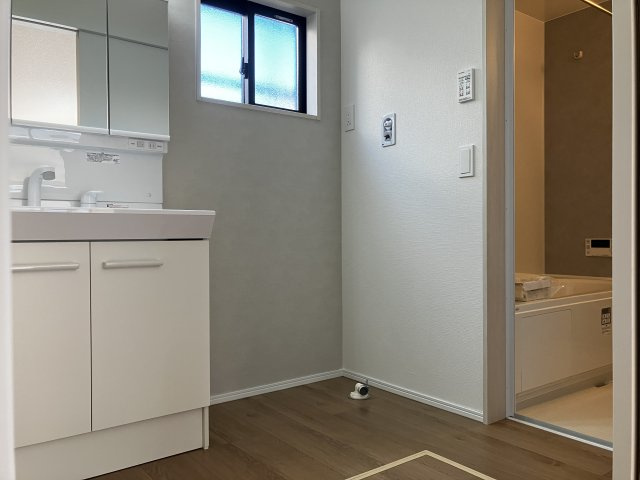 Bloom　合志市須屋１０期の脱衣所