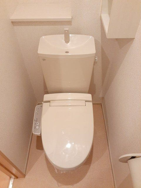 ポルト・ボヌールのトイレ