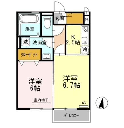 アヴァンツァーレの間取り