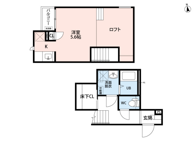 CB久留米パーチェの間取り