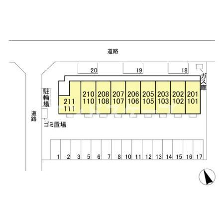 プランドールの区画図|高崎、前橋エリアのお部屋探しはエンドスケープまで！お客様の理想お聞かせ下さい♪