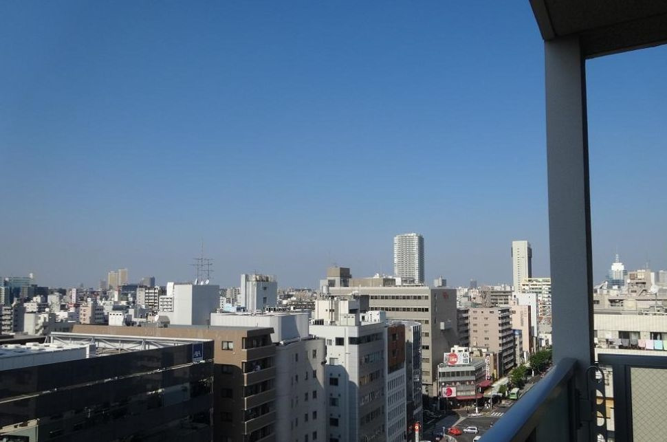 コルテ浅草寿のバルコニー