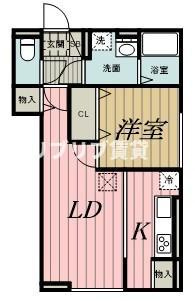 （仮称）D-ROOM神明町ⅡBの間取り