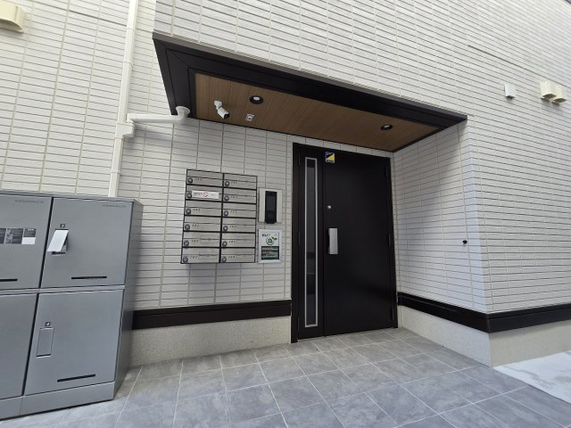 D-ROOM神明町Ⅱ-Bのエントランス