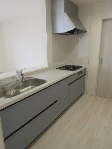 【仲介手数料無料】新築戸建　深谷市稲荷町北6-15（全3棟）のキッチン