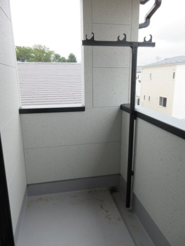 【仲介手数料無料】新築戸建　深谷市稲荷町北6-15（全3棟）のバルコニー