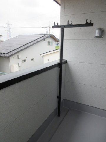 【仲介手数料無料】新築戸建　深谷市稲荷町北6-15（全3棟）のバルコニー