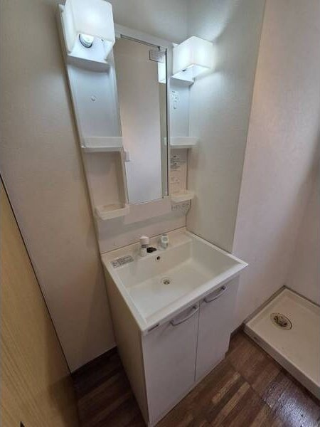 マンションリバエイトの洗面所