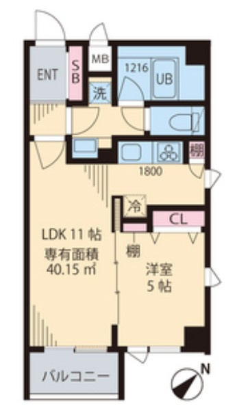 コートルミエールの間取り
