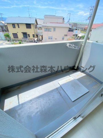 【バルコニー】 | 　ウエストプラザ | 広々としたバルコニーです